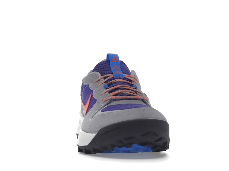Nike ACG Lowcate Wolf Grey Bright Crimson