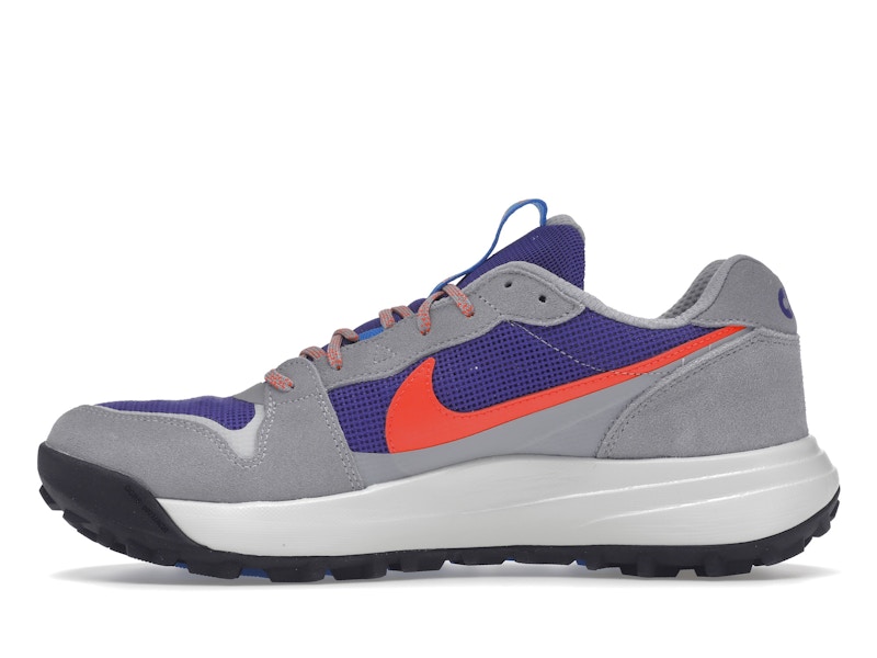 Nike ACG Lowcate Wolf Grey Bright Crimson