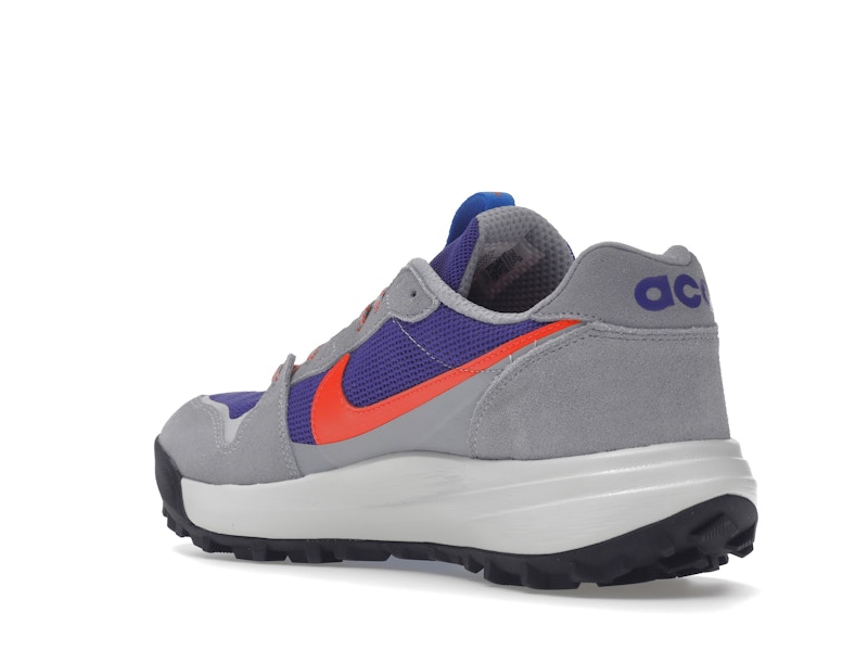 Nike ACG Lowcate Wolf Grey Bright Crimson