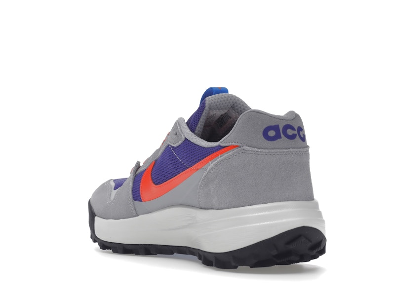 Nike ACG Lowcate Wolf Grey Bright Crimson