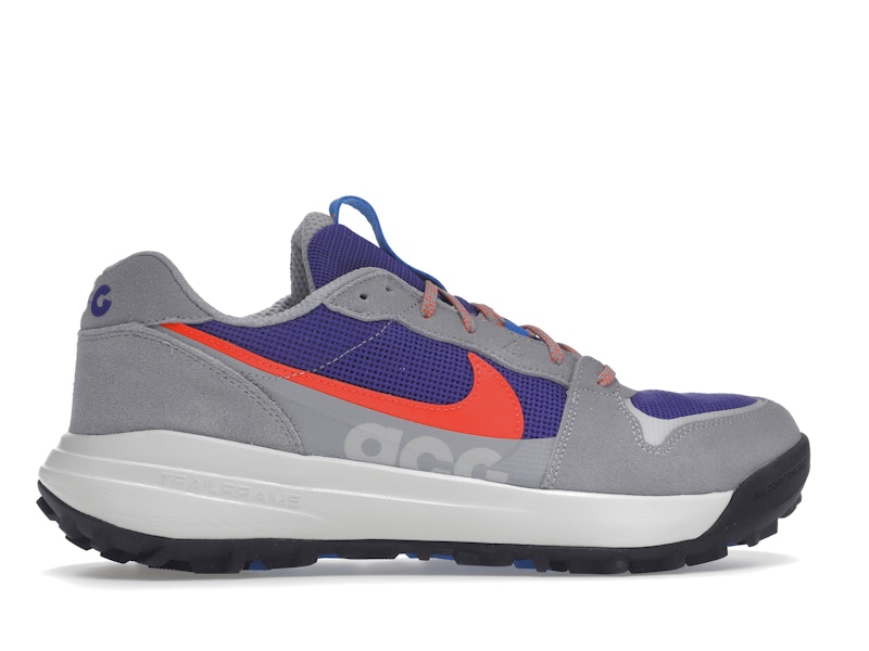 Nike ACG Lowcate Wolf Grey Bright Crimson