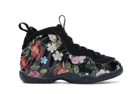 Nike Air Foamposite One Floral (PS) Kids' - AT8249-001 - US