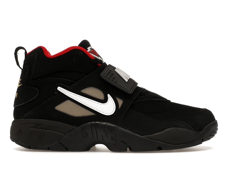 Nike Air Diamond Turf Proto '92 Black Fire Red Men's IM5767-001 US