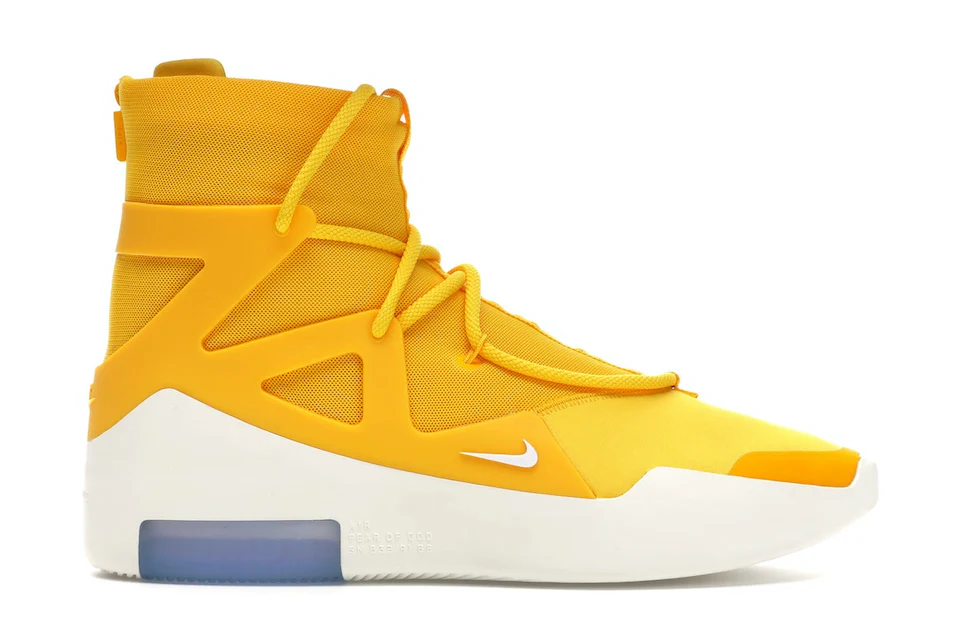 Nike Air Fear Of God 1 Yellow 0