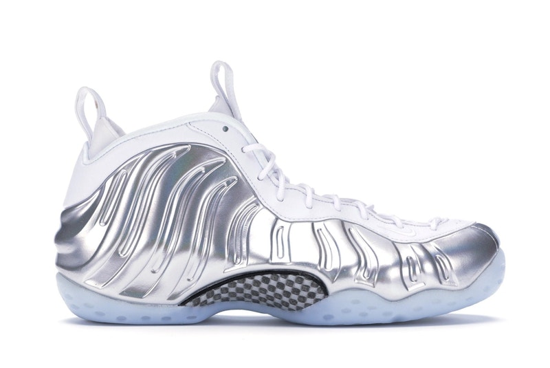Nike foamposite one femme argent top