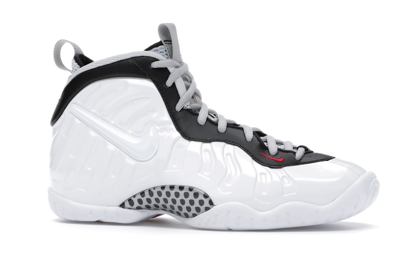 Nike Air Foamposite Pro White Black University Red (GS)