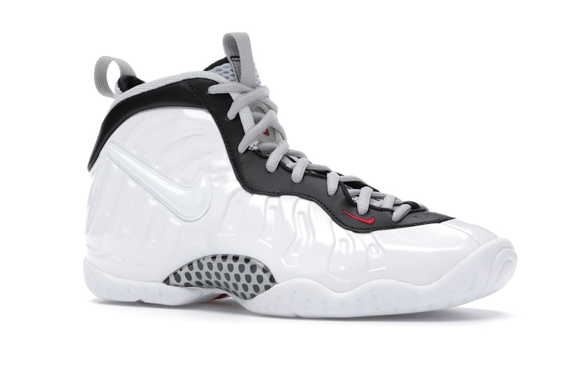 Nike Air Foamposite Pro White Black University Red (GS)