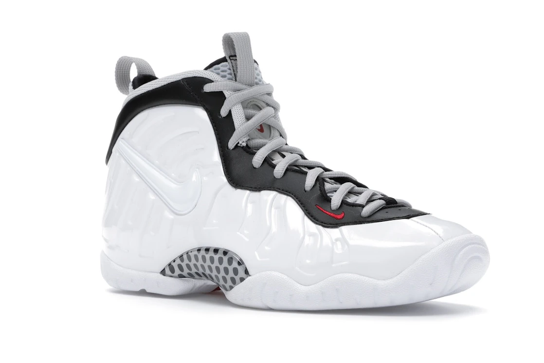 Nike Air Foamposite Pro White Black University Red (GS)