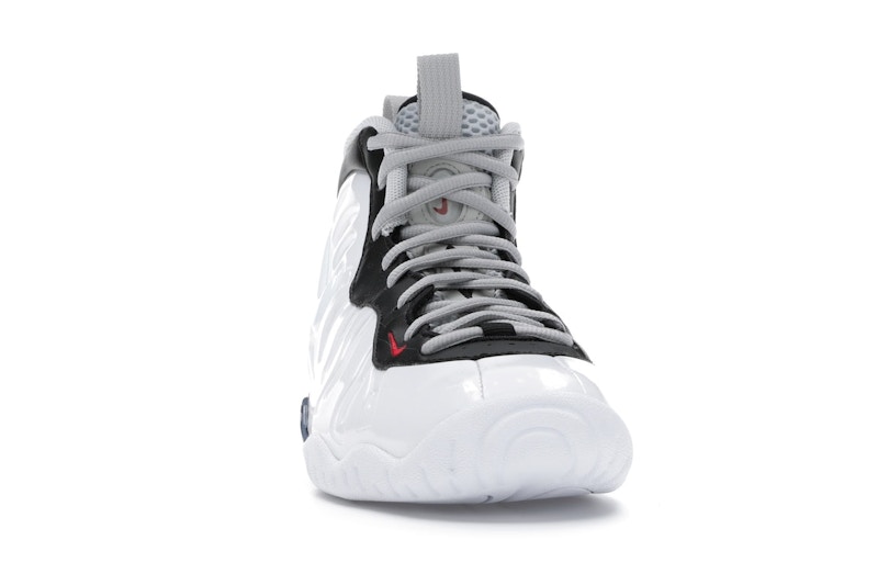 Nike Air Foamposite Pro White Black University Red (GS)