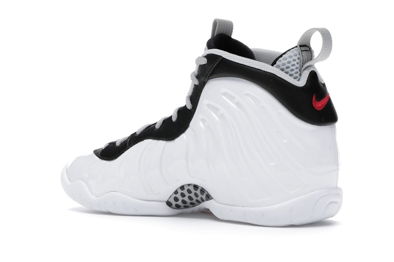 Nike Air Foamposite Pro White Black University Red (GS)