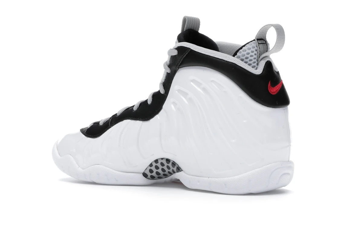 Nike Air Foamposite Pro White Black University Red (GS)