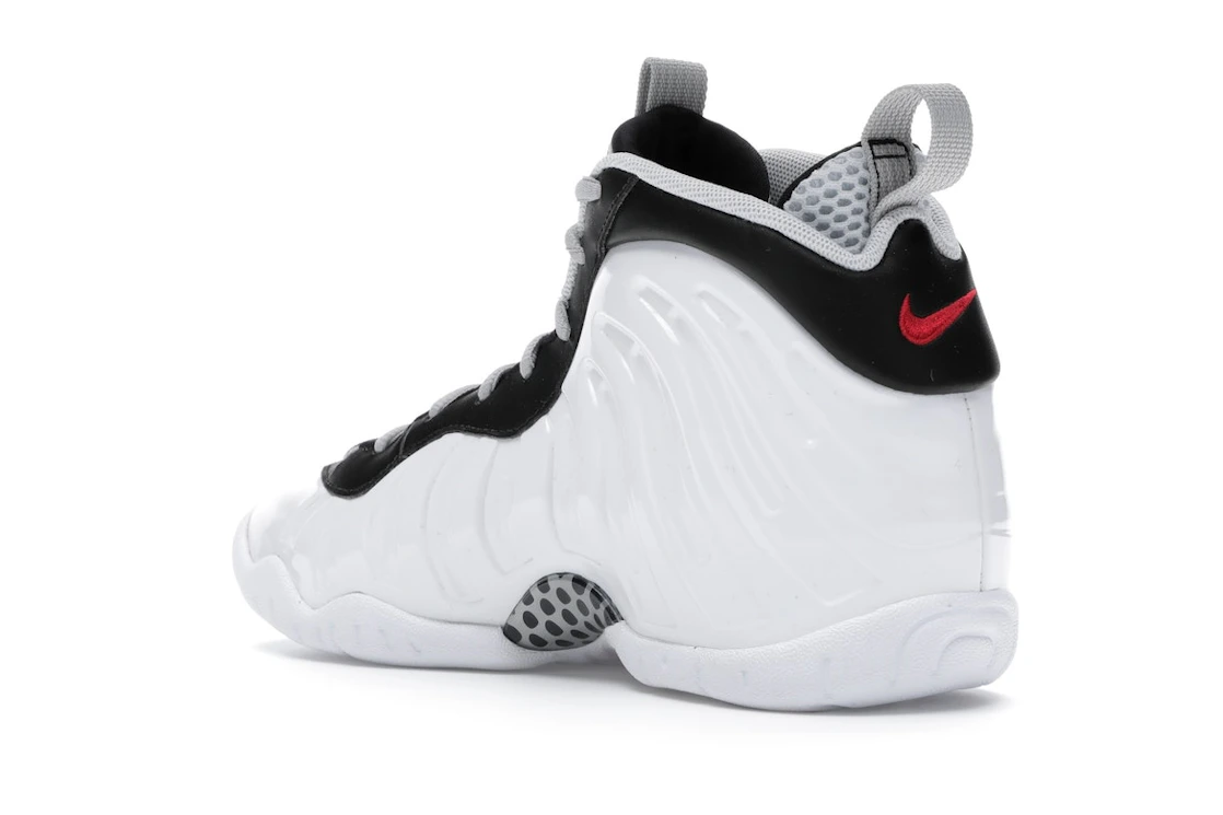 Nike Air Foamposite Pro White Black University Red (GS)
