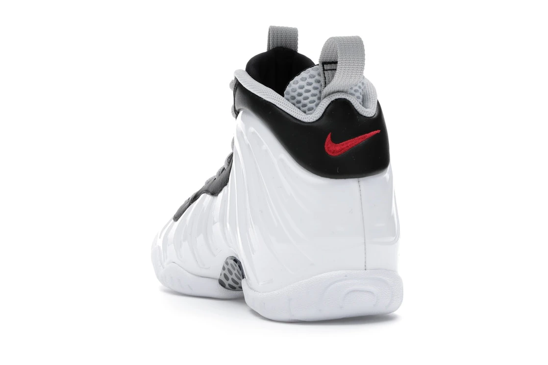 Nike Air Foamposite Pro White Black University Red (GS)