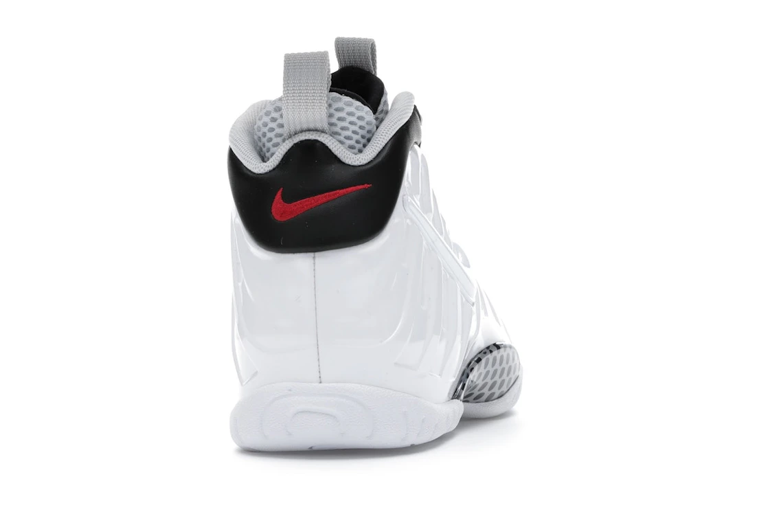 Nike Air Foamposite Pro White Black University Red (GS)