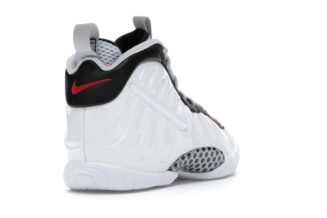 Nike Air Foamposite Pro White Black University Red (GS)