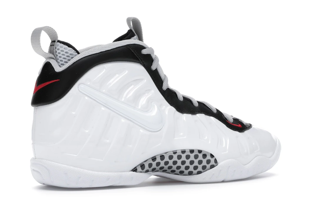 Nike Air Foamposite Pro White Black University Red (GS)