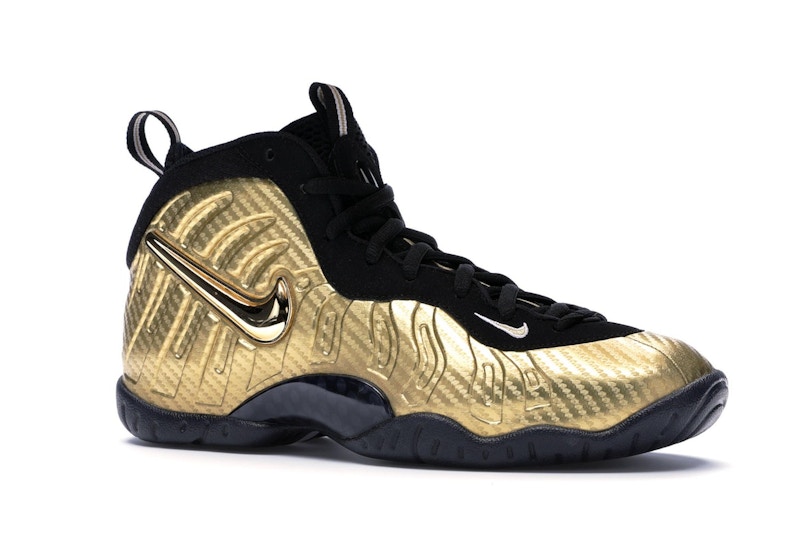Nike little posite pro metallic gold clearance