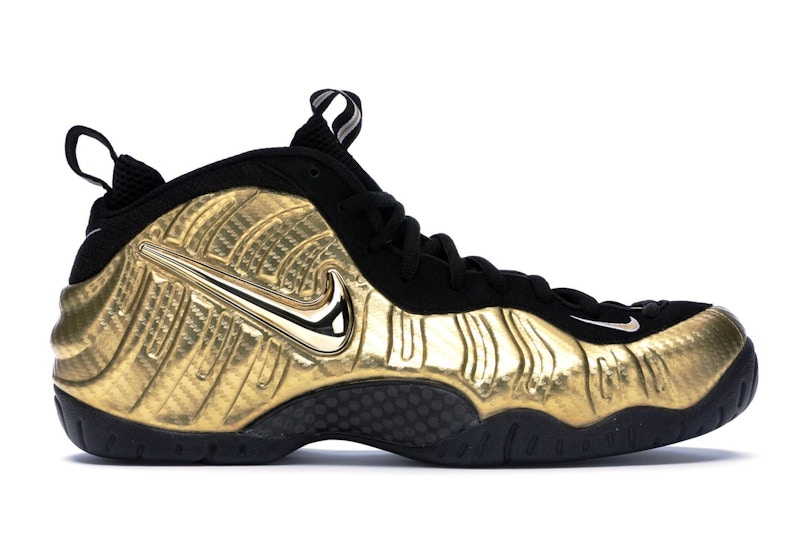 Air Nike Foamposite Pro Metallic Gold 