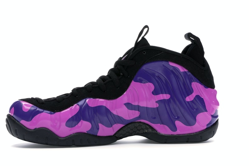 Black and purple foams