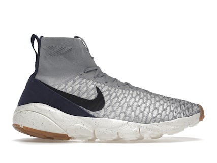 Nike Air Footscape Magista Flyknit Wolf Grey Dark Obsidian Men's