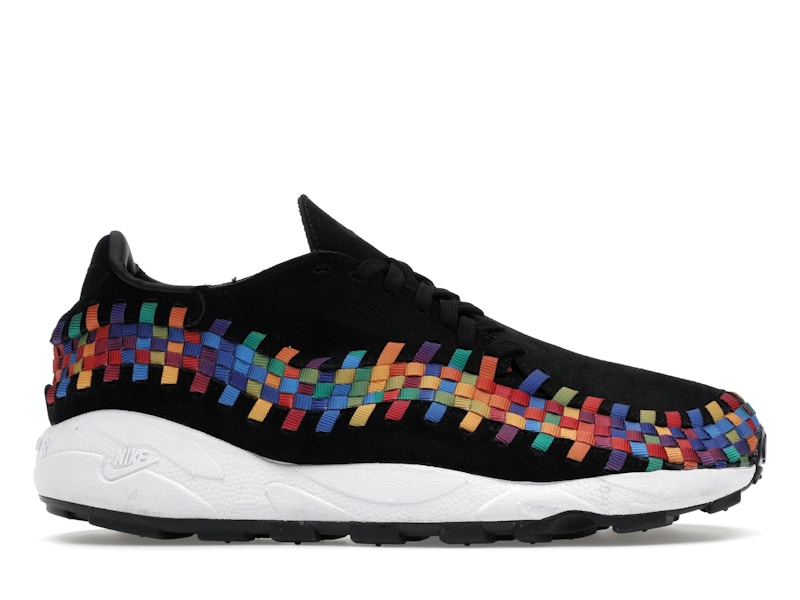 Nike Air Footscape Woven Black Rainbow Women s FB1959 002 JP