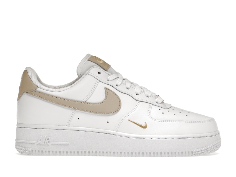 Air force 1 white on sale beige