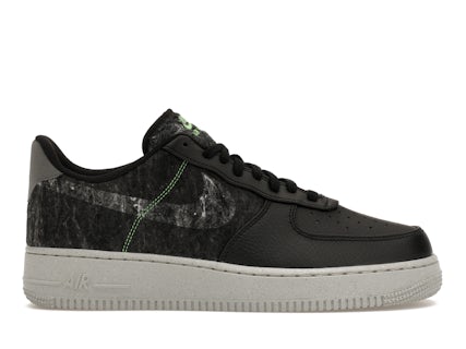 Nike Air Force Low '07 LV8 Black Electric Green Men's CV1698