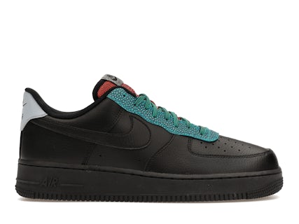 Nike Air Force Low '07 LV8 Black Obsidian Mist Orange Men's