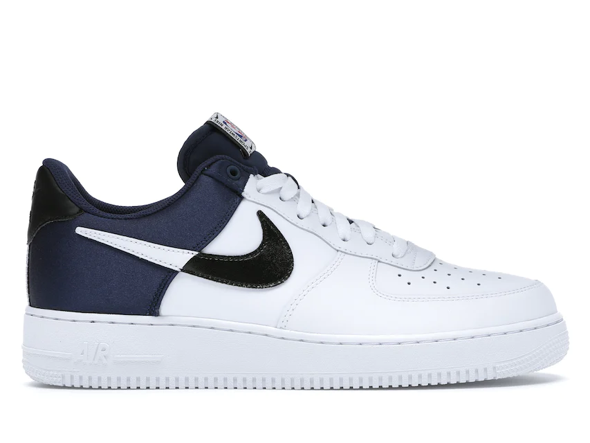 Nike Air Force 1 Low '07 LV8 Midnight Navy Satin 0