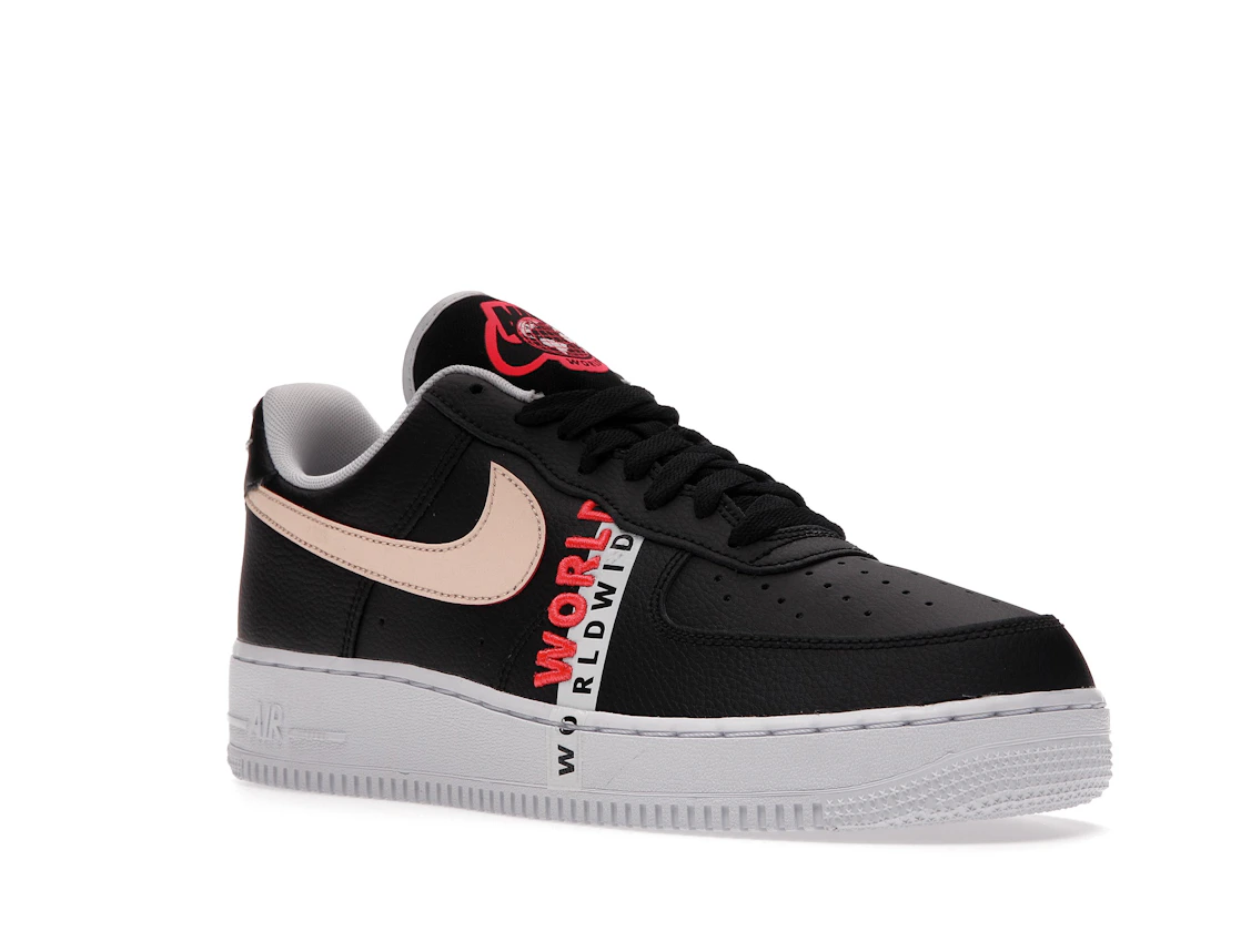 Nike Air Force 1 Low '07 LV8 Worldwide Pack Black Flash Crimson