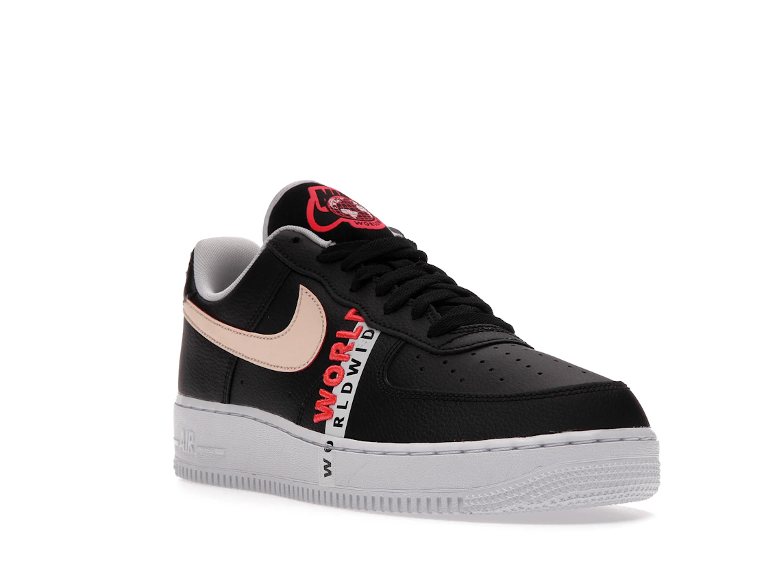 Nike Air Force 1 Low '07 LV8 Worldwide Pack Black Flash Crimson
