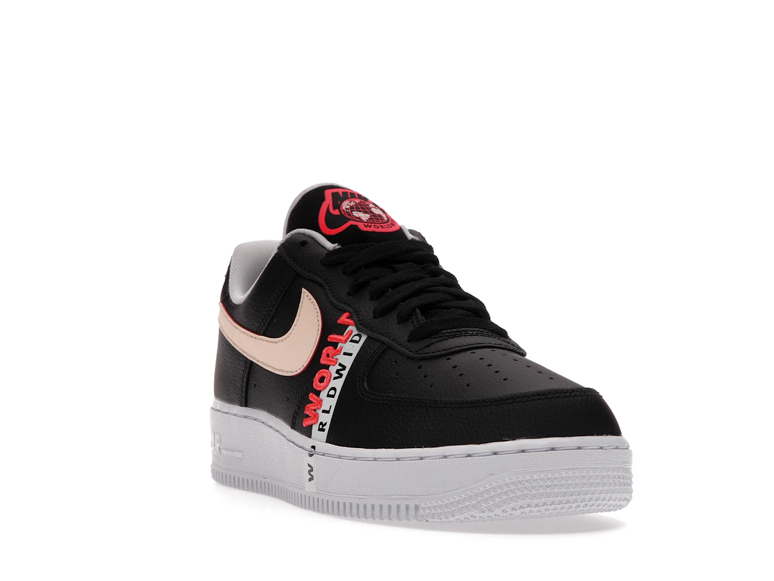 Nike Air Force 1 Low '07 LV8 Worldwide Pack Black Flash Crimson