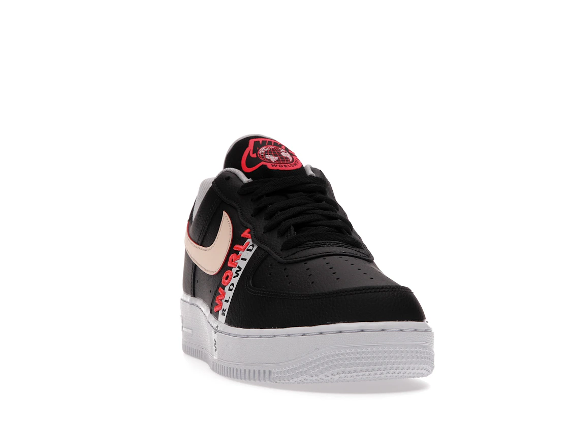 Nike Air Force 1 Low '07 LV8 Worldwide Pack Black Flash Crimson