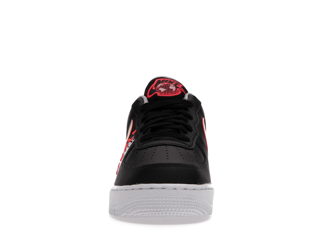 Nike Air Force 1 Low '07 LV8 Worldwide Pack Black Flash Crimson