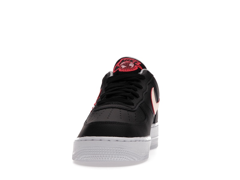 Nike Air Force 1 Low '07 LV8 Worldwide Pack Black Flash Crimson