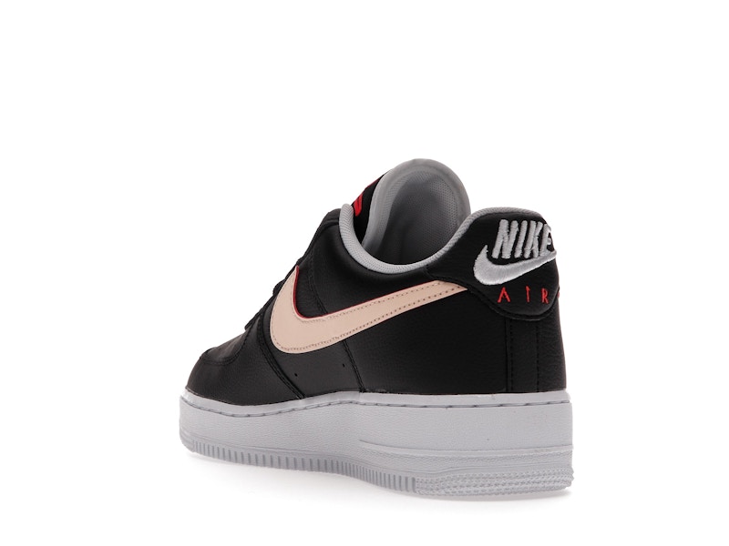 Nike Air Force 1 Low '07 LV8 Worldwide Pack Black Flash Crimson