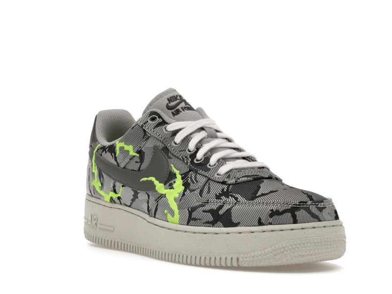 Nike Air Force 1 Low '07 LX Light Smoke Grey Camo Embroidery