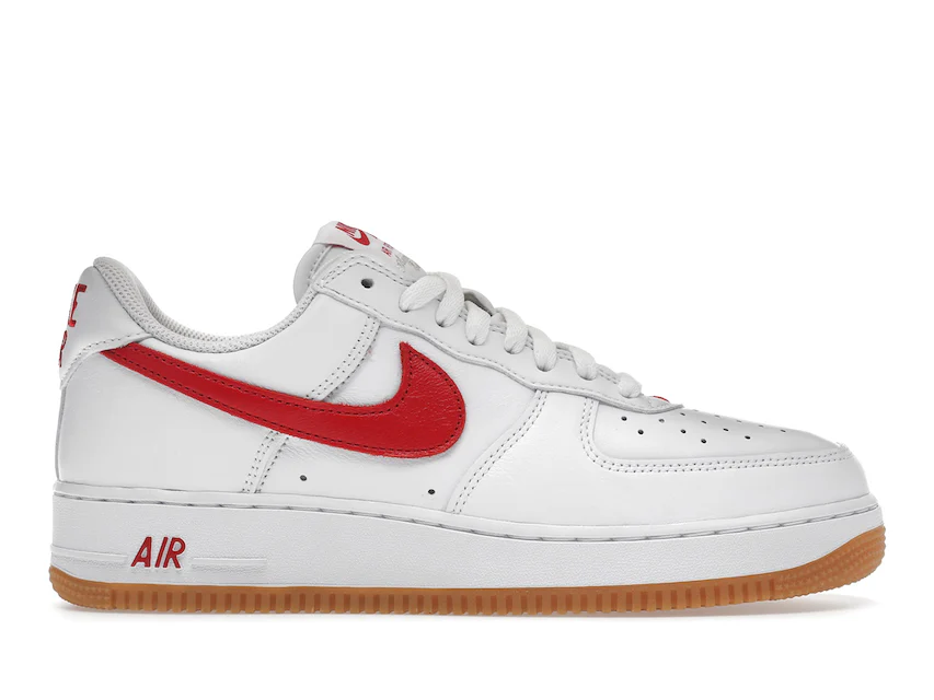 Nike Air Force 1 '07 Low Color of the Month University Red Gum 0