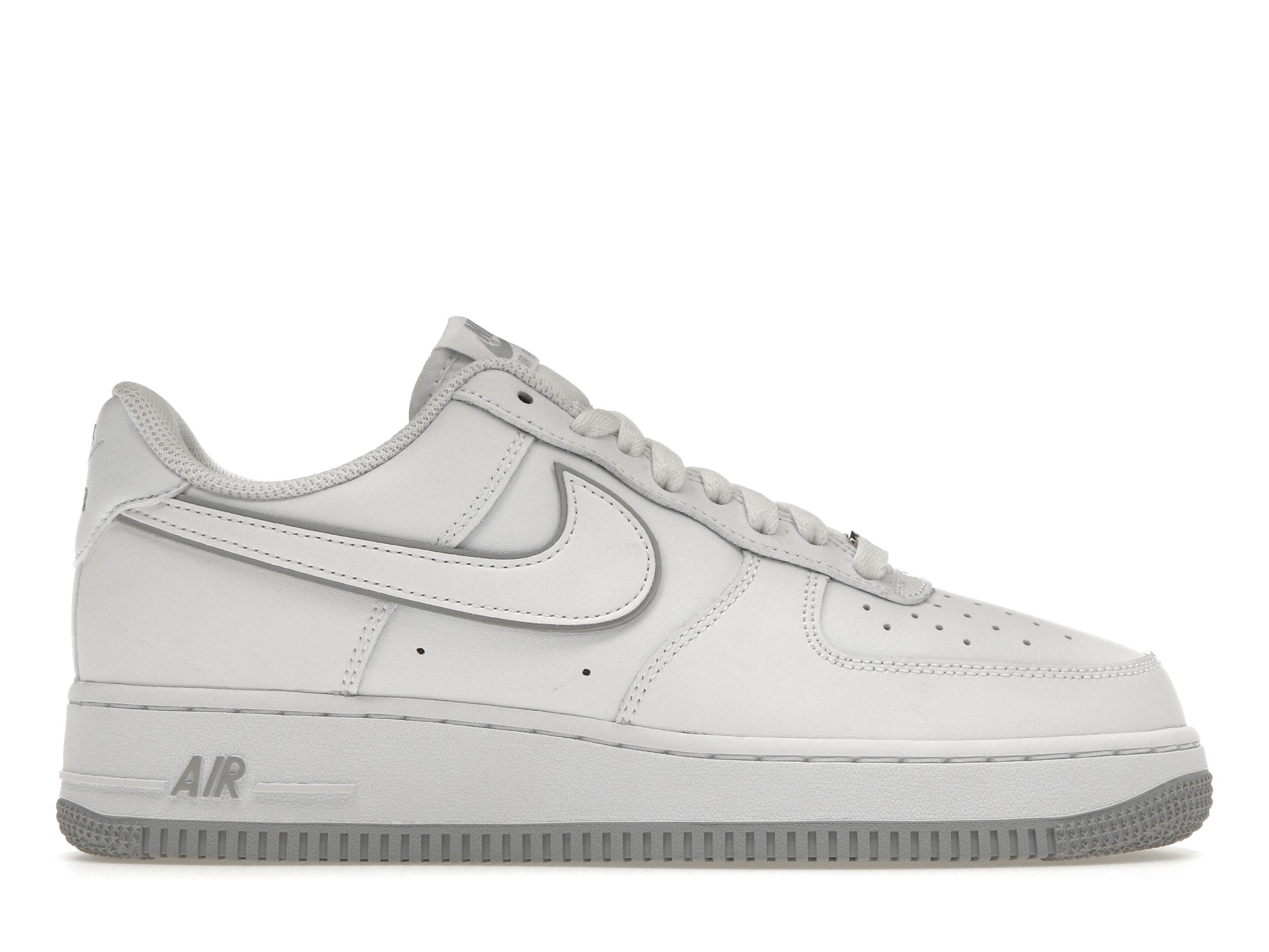Nike Air Force 1 '07 Low White Wolf Grey Sole Men's - DV0788-100 - US