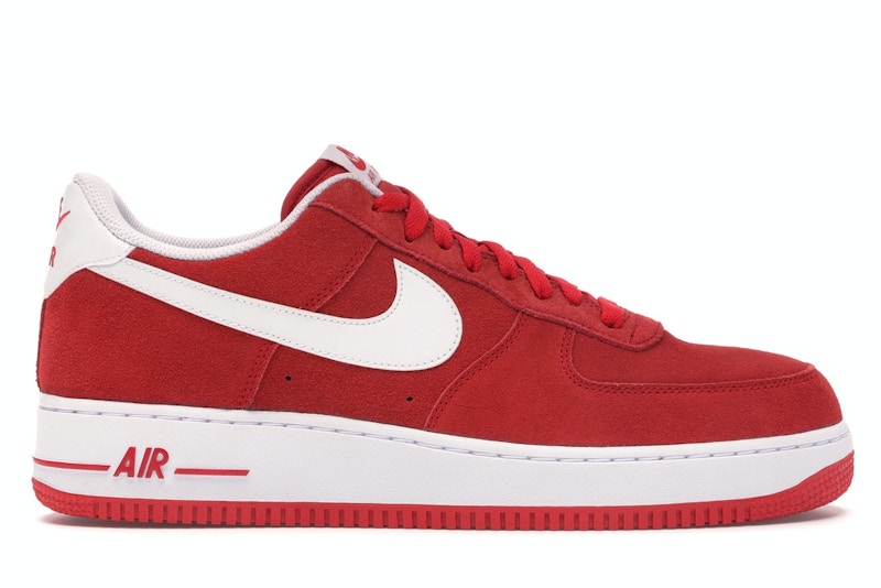 Air force 1 on sale red