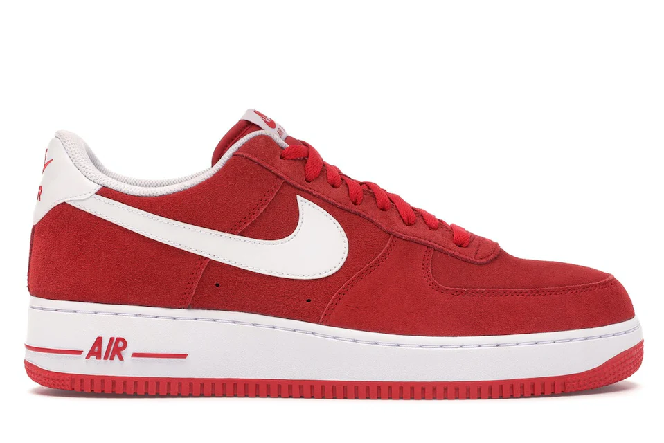 Nike Air Force 1 Low '07 University Red White 0