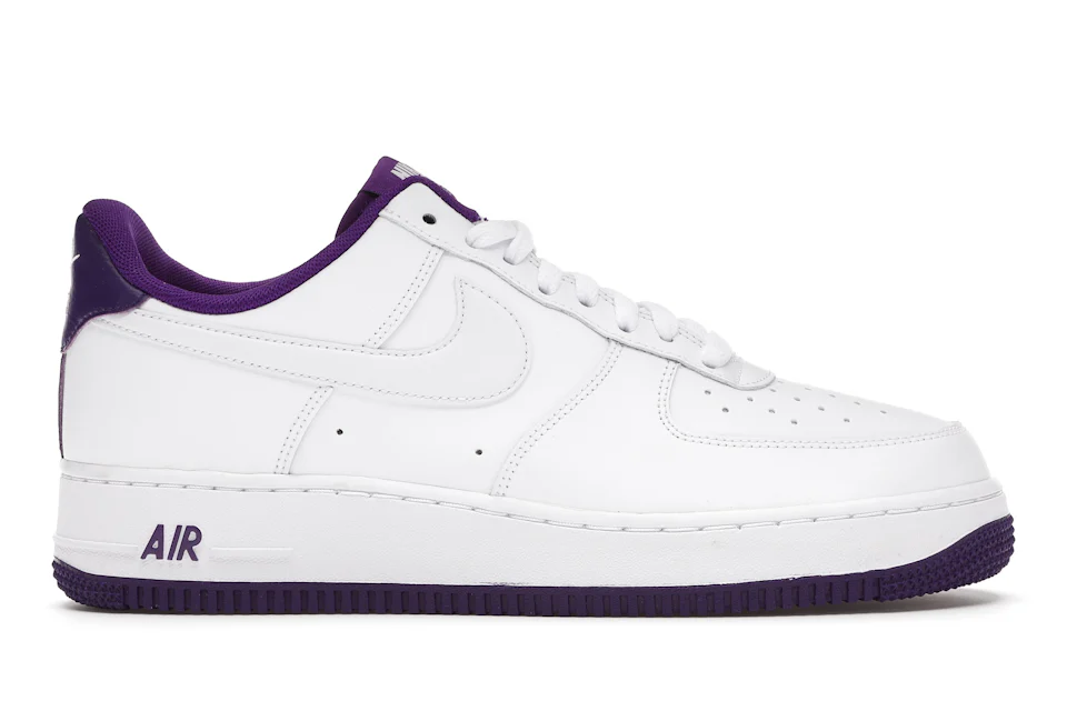 Nike Air Force 1 Low '07 White Voltage Purple 0
