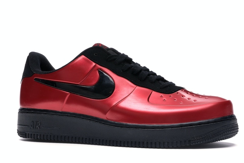 Red foamposite air force Clearance