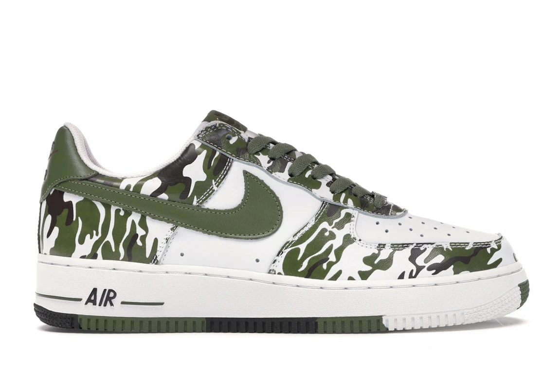 Nike Air Force 1 Low Camouflage Palm Green 0