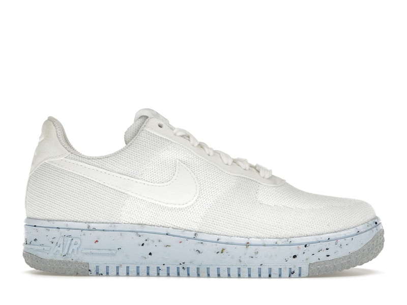 Nike Air Force 1 Low Crater Flyknit White Ice Blue Women s DC7273 100 US