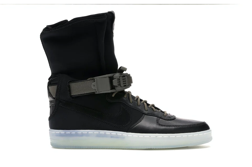 Nike Air Force 1 Downtown Acronym Black Olive 0