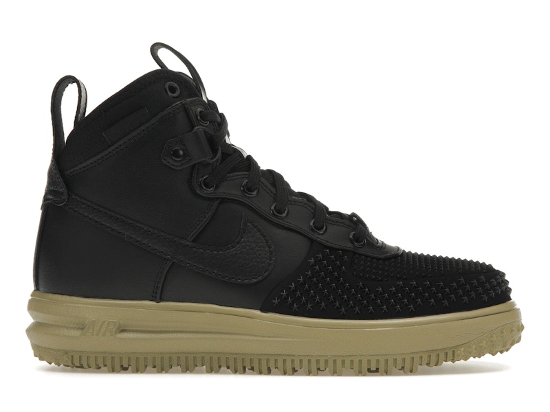 Nike Air Force 1 Duckboot Black Neutral Olive Men s DZ5320 001 US