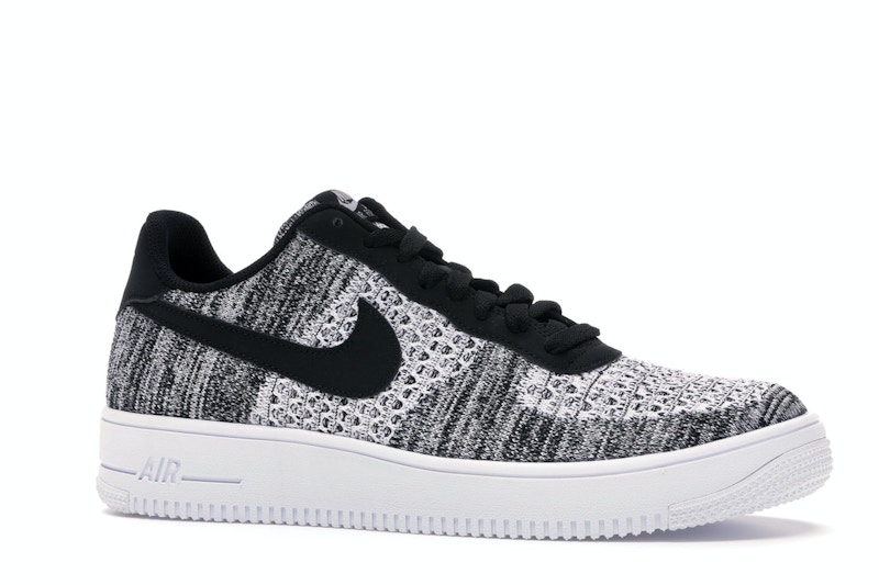 Nike air force 1 flyknit 2.0 black pure platinum clearance