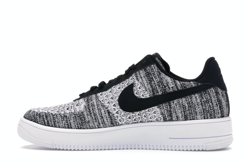 Nike Air Force 1 Flyknit 2 Black Pure Platinum