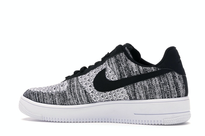 Nike Air Force 1 Flyknit 2 Black Pure Platinum